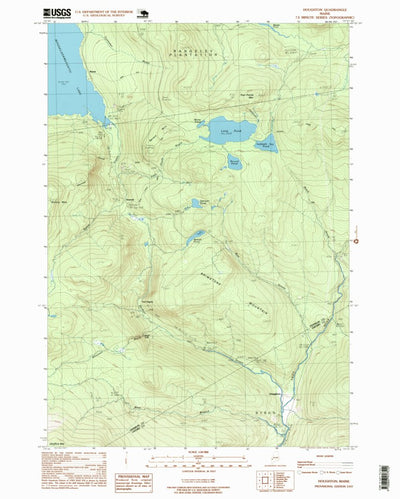 United States Geological Survey Houghton, ME (1997, 24000-Scale) digital map