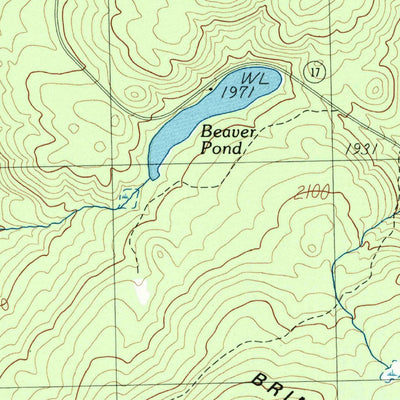 United States Geological Survey Houghton, ME (1997, 24000-Scale) digital map