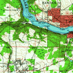 United States Geological Survey Houghton, MI (1954, 62500-Scale) digital map