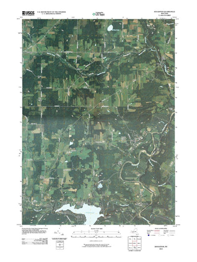 United States Geological Survey Houghton, NY (2010, 24000-Scale) digital map