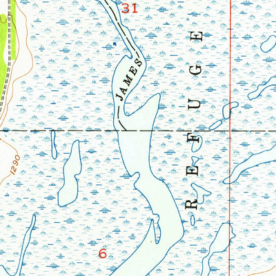 United States Geological Survey Houghton, SD (1953, 24000-Scale) digital map