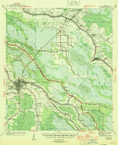 United States Geological Survey Houma, LA (1944, 62500-Scale) digital map