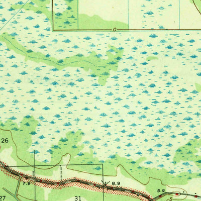 United States Geological Survey Houma, LA (1944, 62500-Scale) digital map