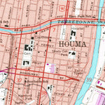 United States Geological Survey Houma, LA (1963, 24000-Scale) digital map