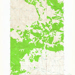 United States Geological Survey Hound Creek Reservoir, MT (1961, 24000-Scale) digital map