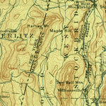 United States Geological Survey Housatonic, MA-NY-CT (1899, 125000-Scale) digital map