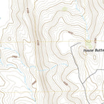 United States Geological Survey House Butte, OR (2020, 24000-Scale) digital map