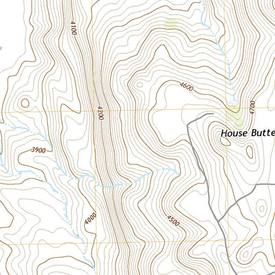 United States Geological Survey House Butte, OR (2020, 24000-Scale) digital map