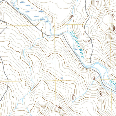 United States Geological Survey House Butte, OR (2020, 24000-Scale) digital map