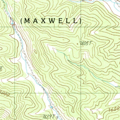 United States Geological Survey House Canyon, NM (1987, 24000-Scale) digital map