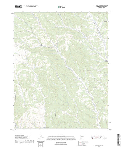 United States Geological Survey House Canyon, NM (2023, 24000-Scale) digital map