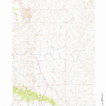 United States Geological Survey House Creek, WY (1954, 24000-Scale) digital map