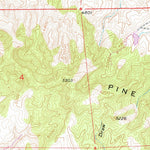 United States Geological Survey House Creek, WY (1954, 24000-Scale) digital map