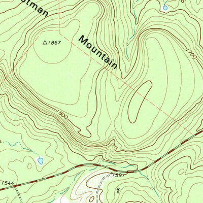 United States Geological Survey House Mountain, TX (1967, 24000-Scale) digital map