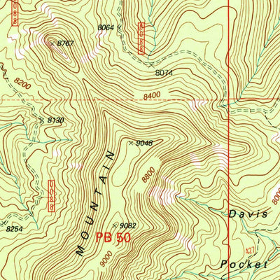 United States Geological Survey House Park Butte, UT (2001, 24000-Scale) digital map