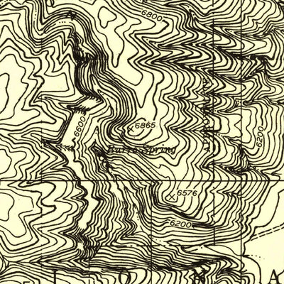 United States Geological Survey House Rock Spring, AZ (1954, 24000-Scale) digital map