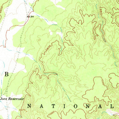 United States Geological Survey House Rock Spring, AZ (1957, 62500-Scale) digital map