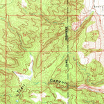 United States Geological Survey House Rock Spring, AZ (1957, 62500-Scale) digital map