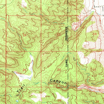 United States Geological Survey House Rock Spring, AZ (1957, 62500-Scale) digital map