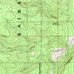 United States Geological Survey House Rock Spring, AZ (1988, 24000-Scale) digital map