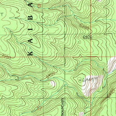 United States Geological Survey House Rock Spring, AZ (1988, 24000-Scale) digital map