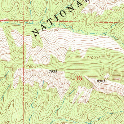 United States Geological Survey Housetop Mountain, CO (1962, 24000-Scale) digital map