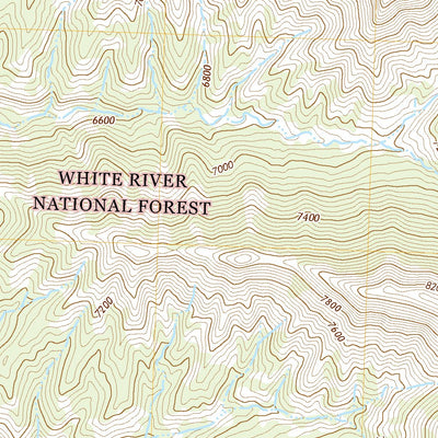 United States Geological Survey Housetop Mountain, CO (2022, 24000-Scale) digital map