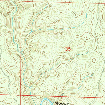 United States Geological Survey Houston, AL (1969, 24000-Scale) digital map