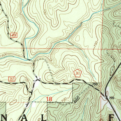 United States Geological Survey Houston, AL (2000, 24000-Scale) digital map