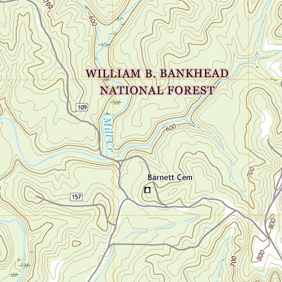 United States Geological Survey Houston, AL (2021, 24000-Scale) digital map