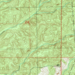 United States Geological Survey Houston East, MS (1987, 24000-Scale) digital map