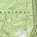 United States Geological Survey Houston East, MS (2000, 24000-Scale) digital map