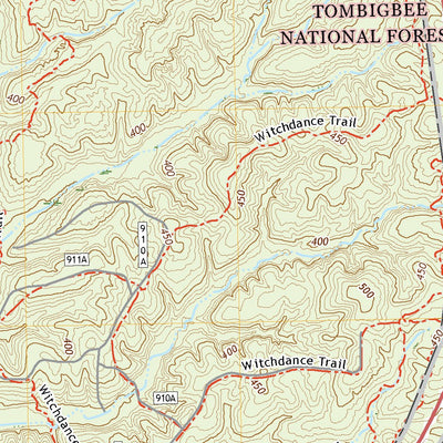 United States Geological Survey Houston East, MS (2021, 24000-Scale) digital map