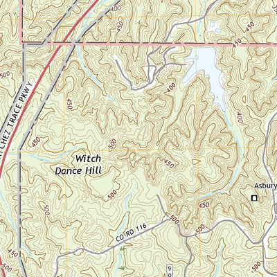 United States Geological Survey Houston East, MS (2021, 24000-Scale) digital map