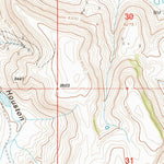 United States Geological Survey Houston Gulch, CO (2001, 24000-Scale) digital map