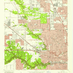 United States Geological Survey Houston Heights, TX (1955, 24000-Scale) digital map