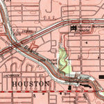 United States Geological Survey Houston Heights, TX (1995, 24000-Scale) digital map