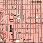 United States Geological Survey Houston Heights, TX (1995, 24000-Scale) digital map
