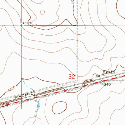 United States Geological Survey Houston Lakes, CO (1978, 24000-Scale) digital map