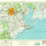 United States Geological Survey Houston, TX (1956, 250000-Scale) digital map