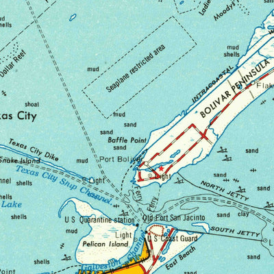 United States Geological Survey Houston, TX (1956, 250000-Scale) digital map