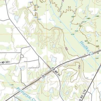 United States Geological Survey Houston West, MS (2020, 24000-Scale) digital map