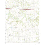 United States Geological Survey Houstonia, MO (2021, 24000-Scale) digital map