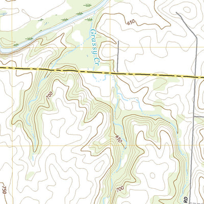 United States Geological Survey Houstonia, MO (2021, 24000-Scale) digital map