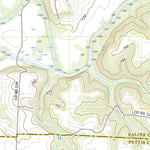 United States Geological Survey Houstonia, MO (2021, 24000-Scale) digital map