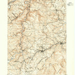 United States Geological Survey Houtzdale, PA (1905, 62500-Scale) digital map