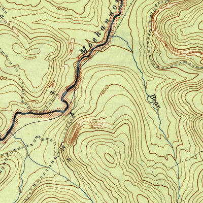 United States Geological Survey Houtzdale, PA (1947, 31680-Scale) digital map