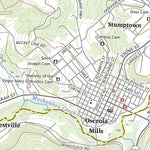 United States Geological Survey Houtzdale, PA (2023, 24000-Scale) digital map