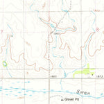 United States Geological Survey Hoven Municipal Airport, SD (1974, 24000-Scale) digital map