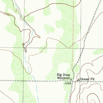 United States Geological Survey Hovey NE, TX (1980, 24000-Scale) digital map